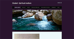 Desktop Screenshot of gisabelspiritualmedium.com